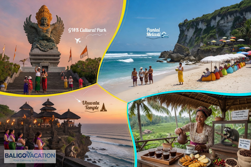 SOUTH BALI HALF DAY TOUR